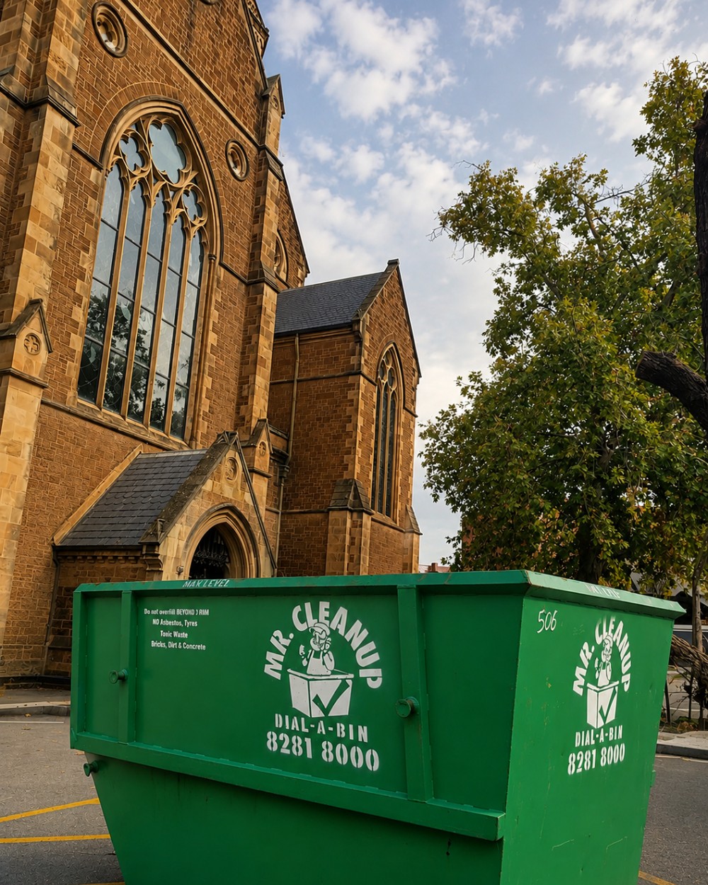 Mr Cleanup Dial-A-Bin | Your local experts in Adelaide for all your skip bin hire and rubbish removal needs. Book your skip bin online today.